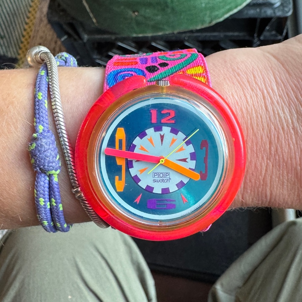 Swatch Vibrant Multicolor Smartwatch
